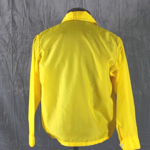 Vintage John Deere Jacket - Windbreaker in Yellow - Men's Small - Picture 5 of 9